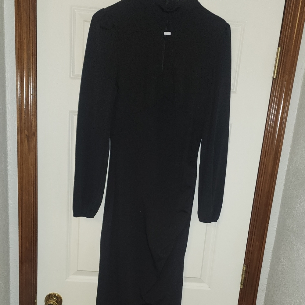 Elegant Black Women's Dress